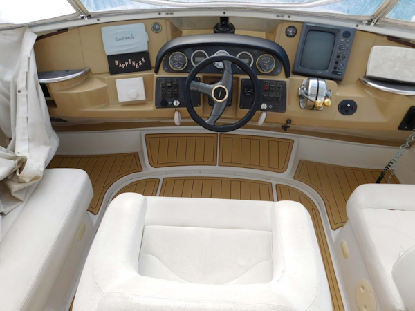 Carver-444 Cockpit Motor Yacht 2001-Happiness Merritt Island-Florida-United States-Flybridge Helm Station-1706165