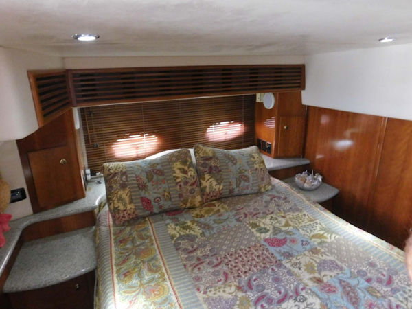 Carver-444 Cockpit Motor Yacht 2001-Happiness Merritt Island-Florida-United States-Bedside End Tables Storage Beneath-1706156