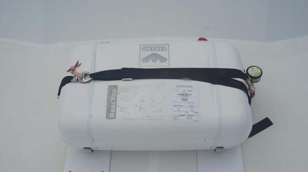 Little Harbor-WhisperJet Flybridge Cruiser 1999-Sheer Luck Marco Island-Florida-United States-Life Raft-1722851