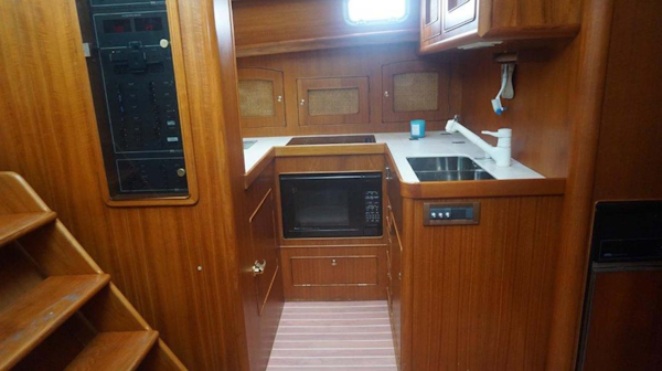 Little Harbor-WhisperJet Flybridge Cruiser 1999-Sheer Luck Marco Island-Florida-United States-Galley to Port-1722825