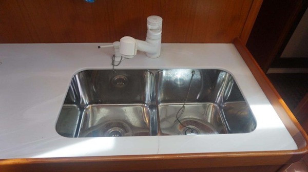Little Harbor-WhisperJet Flybridge Cruiser 1999-Sheer Luck Marco Island-Florida-United States-Stainless Steel Sink-1722830