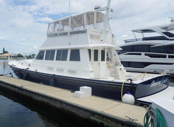 Little Harbor-WhisperJet Flybridge Cruiser 1999-Sheer Luck Marco Island-Florida-United States-Port Aft-1722809