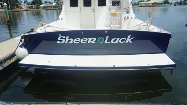 Little Harbor-WhisperJet Flybridge Cruiser 1999-Sheer Luck Marco Island-Florida-United States-Swim Platform-1722880