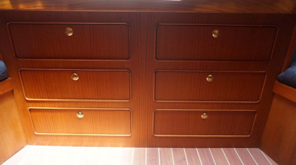 Little Harbor-WhisperJet Flybridge Cruiser 1999-Sheer Luck Marco Island-Florida-United States-Master Bed Storage Drawers-1722842