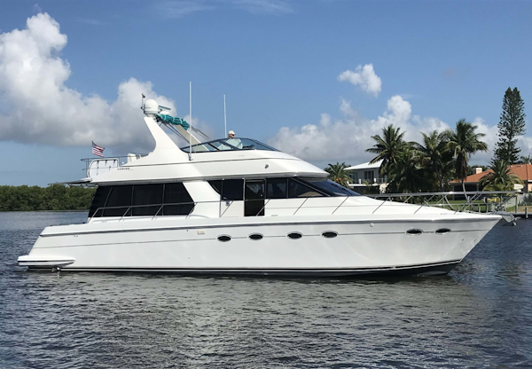 Carver-53 Voyager 1998-Sitting Duck Cape Coral-Florida-United States-Starboard Profile-1724541