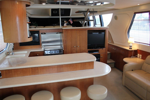 Carver-53 Voyager 1998-Sitting Duck Cape Coral-Florida-United States Galley-1724545