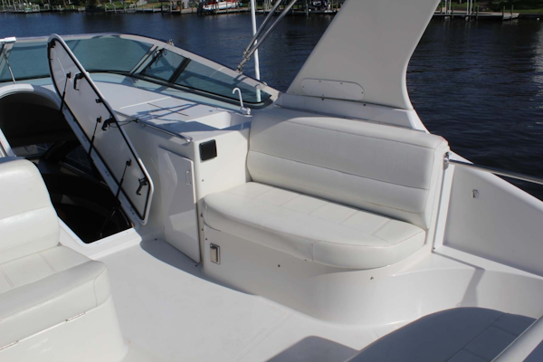 Carver-53 Voyager 1998-Sitting Duck Cape Coral-Florida-United States Port Bridge Seating-1724557