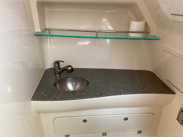 Boston Whaler-315 Conquest 2018 -Key Largo-Florida-United States-Head Sink and Storage-1733274