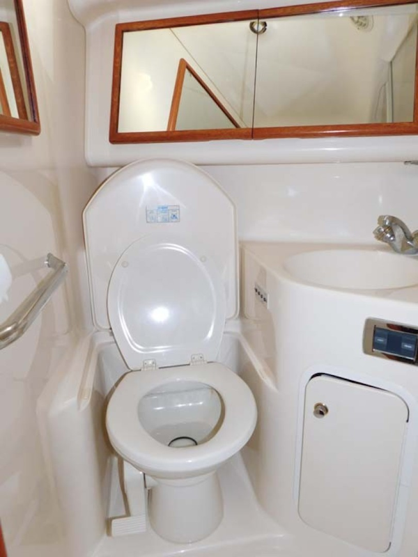 Sea Ray-420 Aft Cabin Motor Yacht 2002-TRAVELER Merritt Island-Florida-United States-Forward Head-1749408