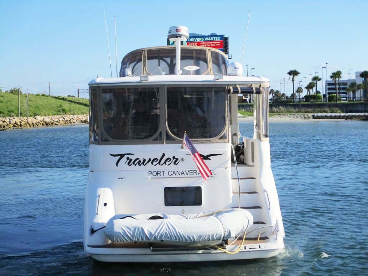 Sea Ray-420 Aft Cabin Motor Yacht 2002-TRAVELER Merritt Island-Florida-United States-Aft Cabin Transom-1749461 | Thumbnail