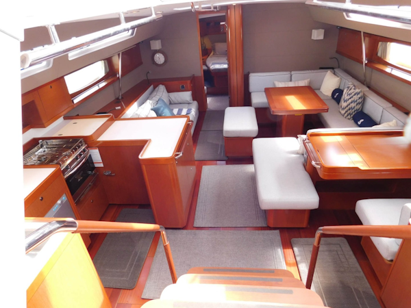 Beneteau-Oceanis 60 2016-Sweet Dreams Cape Canaveral-Florida-United States-Salon  Retractable Central Seat  Fabric-1749699