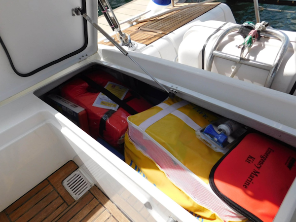 Beneteau-Oceanis 60 2016-Sweet Dreams Cape Canaveral-Florida-United States-Locker Under Helm Seats-1749744