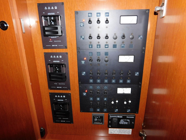 Beneteau-Oceanis 60 2016-Sweet Dreams Cape Canaveral-Florida-United States-Swivel Backlit Electrical Panel-1749694