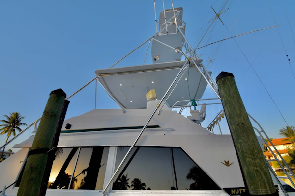 Bertram-54 Convertible 1981-Extractor Marathon-Florida-United States-Portside View of Tower-1807134