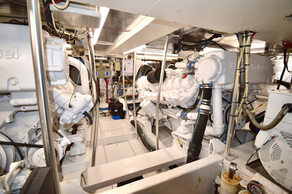 Bertram-54 Convertible 1981-Extractor Marathon-Florida-United States-Engine Room-1807145