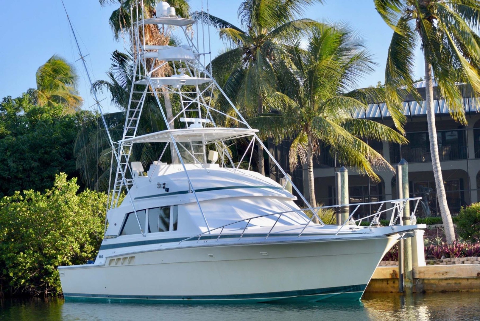 Bertram-54 Convertible 1981-Extractor Marathon-Florida-United States-Starboard Bow View-1807152 | Thumbnail