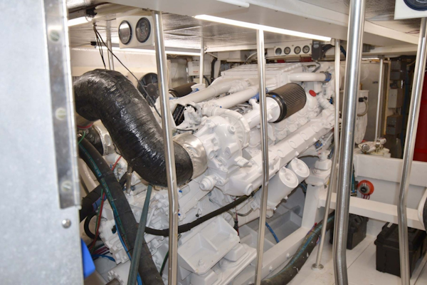 Bertram-54 Convertible 1981-Extractor Marathon-Florida-United States-Engine Room-1807143