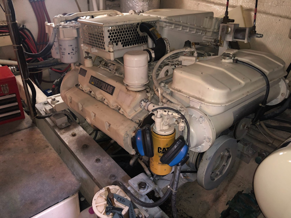 Californian-52 Cockpit Motor Yacht 1990-Thisle Dew Port Angeles-Washington-United States-Port Engine-1776699