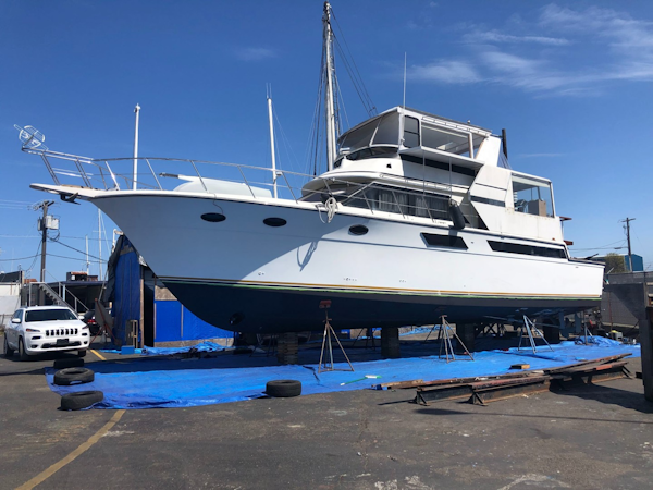 Californian-52 Cockpit Motor Yacht 1990-Thisle Dew Port Angeles-Washington-United States-On The Hard-1776704