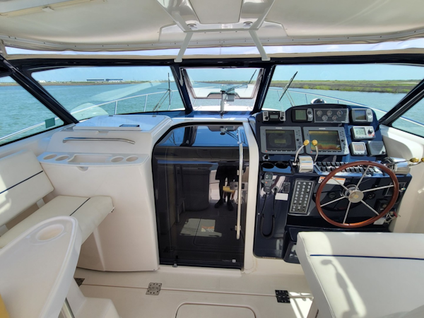 Tiara Yachts-3800 Open 2007-Final Verdict Rockport-Texas-United States-Helm and Cabin Entry-1778470