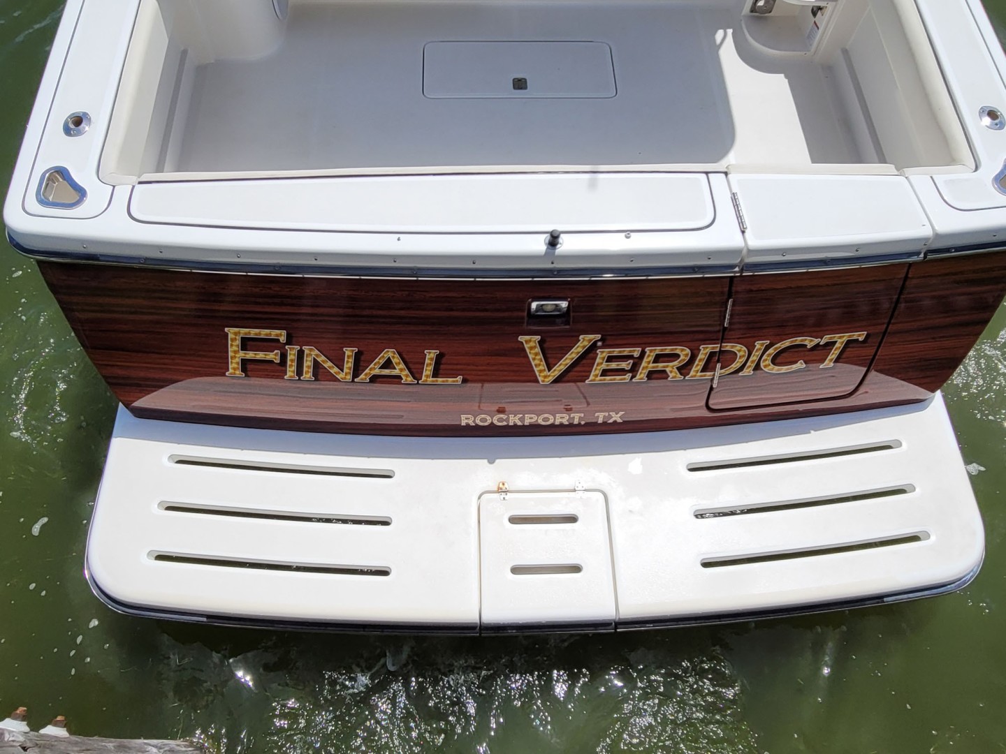 Tiara Yachts-3800 Open 2007-Final Verdict Rockport-Texas-United States-Stern View with Swim Platform-1778490 | Thumbnail