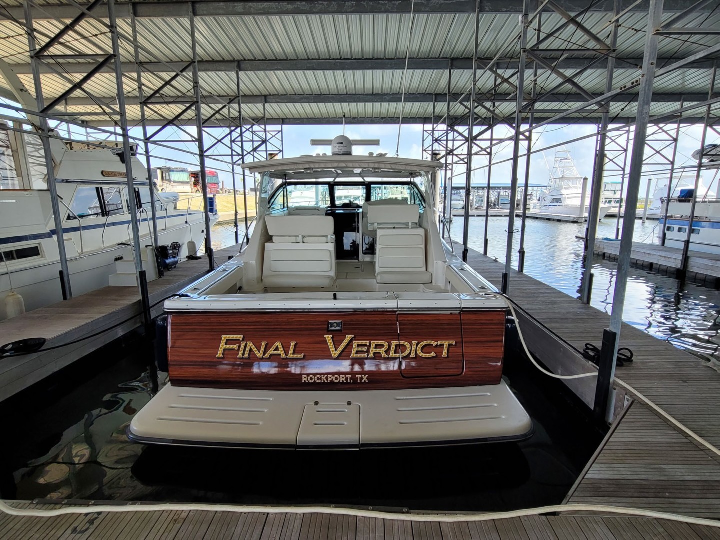 Tiara Yachts-3800 Open 2007-Final Verdict Rockport-Texas-United States-Stern View-1778495 | Thumbnail