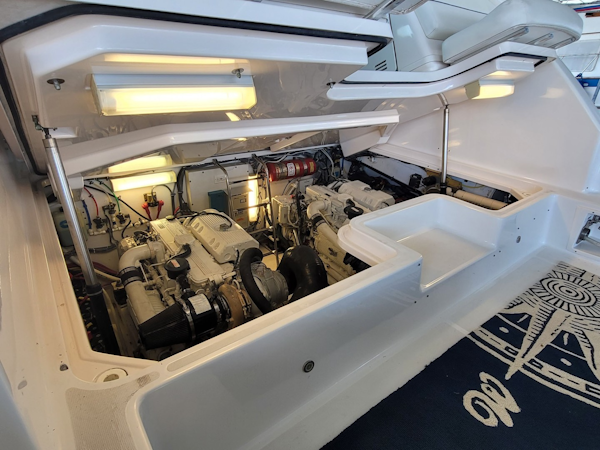 Tiara Yachts-3800 Open 2007-Final Verdict Rockport-Texas-United States-Engine Compartment-1778482