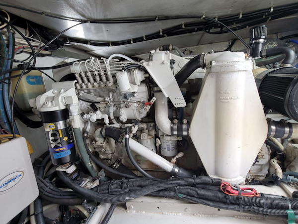 Liberty-Express Sportfish 2003-Silver Fox II Marathon-Florida-United States-Engine Room-1780353