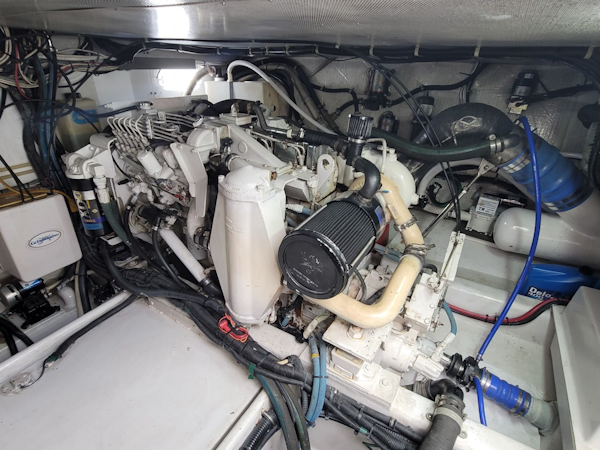 Liberty-Express Sportfish 2003-Silver Fox II Marathon-Florida-United States-Engine Room-1780352