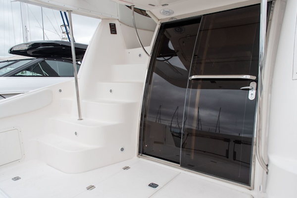 Regal-3880 Commodore Sedan 2006-Goddess Mount Pleasant-South Carolina-United States-Cockpit Port Forward  Flybridge Steps-1782995