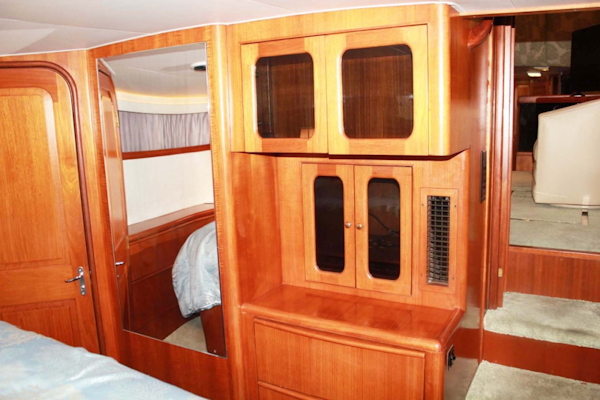 Viking-44 Double Cabin 1990-MY TURN Fort Myers-Florida-United States-Master Stateroom Closets-1788597