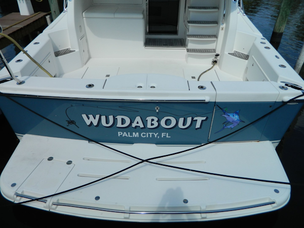 Riviera-Convertible 2008-WUDABOUT Palm City-Florida-United States-Swim Platform-1792952