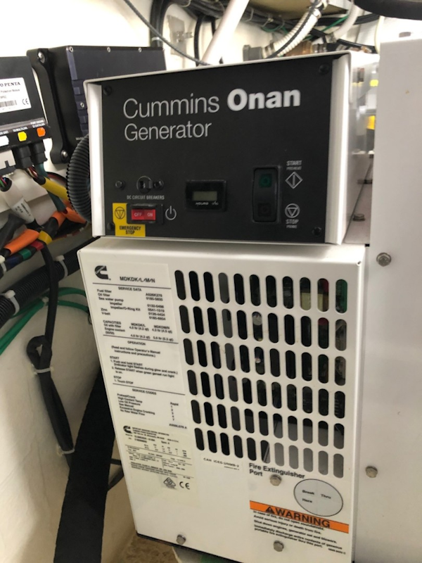 Sabre-Salon Express 2019-Rowe Boat Ponte Vedra Beach-Florida-United States-Onan 13.5 KW Generator with Sound Shield-1808755