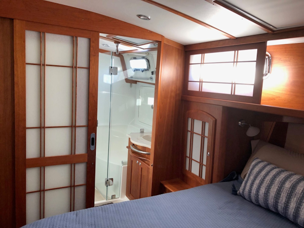 Sabre-Salon Express 2019-Rowe Boat Ponte Vedra Beach-Florida-United States-Master Stateroom  Located Starboard Side-1808730