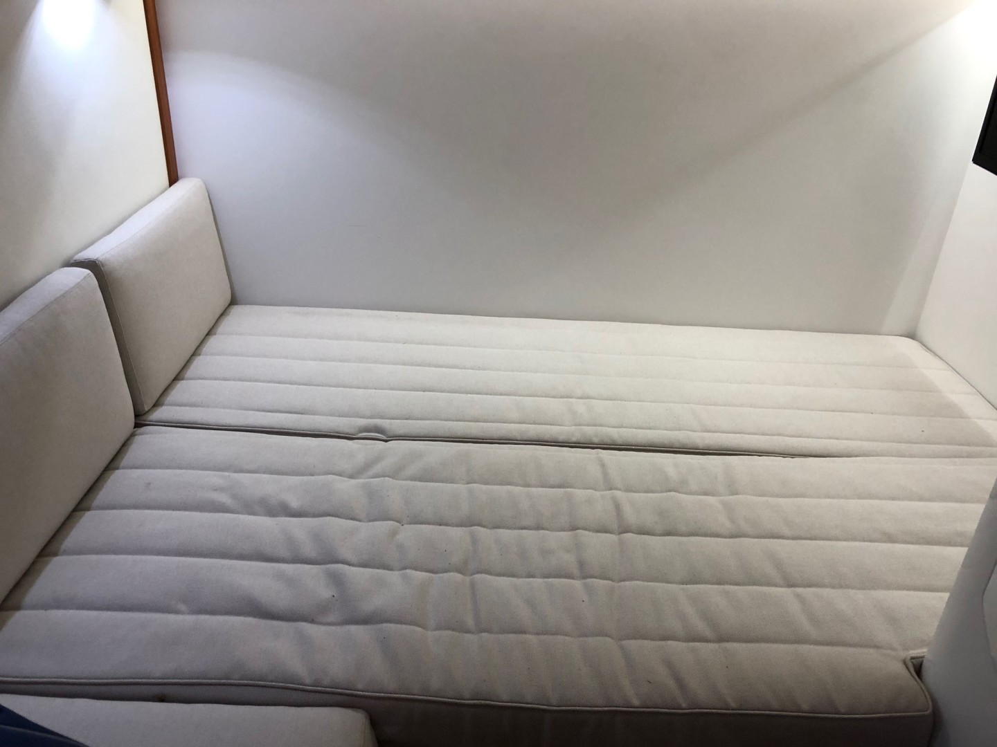 Sabre-Salon Express 2019-Rowe Boat Ponte Vedra Beach-Florida-United States-Crew Berth  Located Behind Aft Port Side Bench Seat-1808739 | Thumbnail