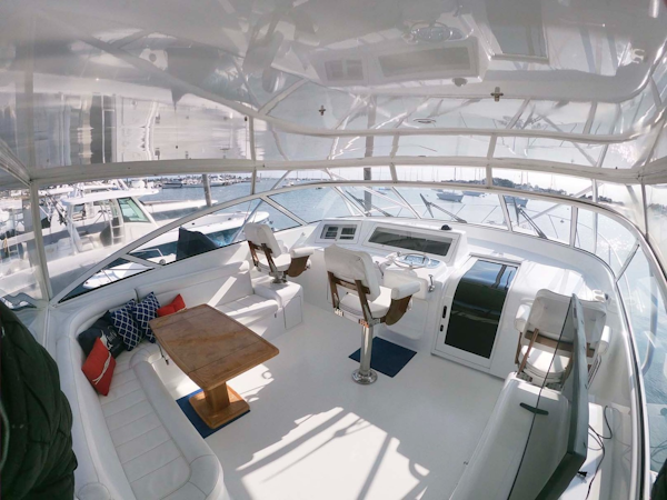 Viking-Express 2005-Reel Wit Scituate-Massachusetts-United States-Flybridge and Cabin Entry-1811271