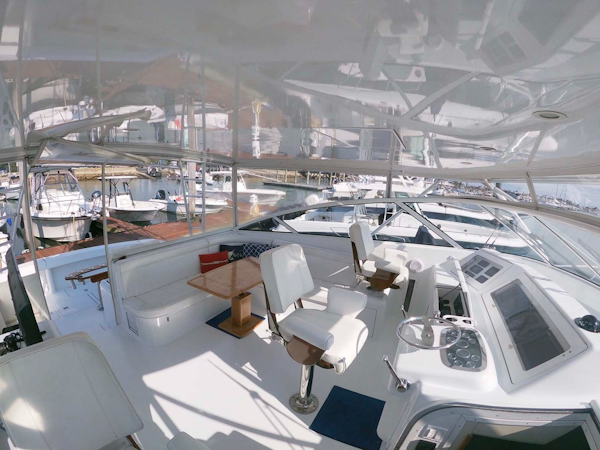 Viking-Express 2005-Reel Wit Scituate-Massachusetts-United States-Flybridge Helm Area-1811272
