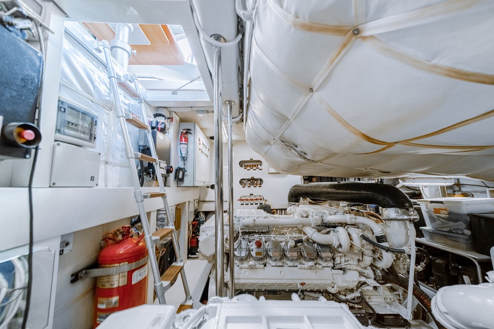 Pershing-64 2011-Aretecte Miami-Florida-United States-Engine Room-1813543 | Thumbnail