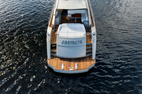 Pershing-64 2011-Aretecte Miami-Florida-United States-Stern View-1813546