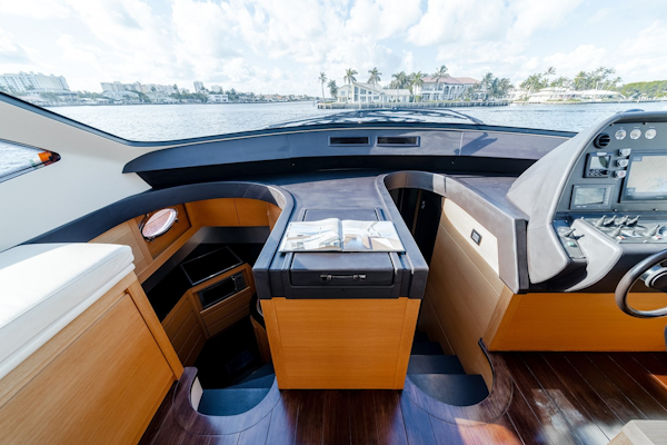 Pershing-64 2011-Aretecte Miami-Florida-United States-Helm Deck-1813475