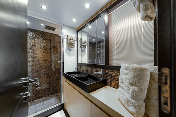Pershing-64 2011-Aretecte Miami-Florida-United States-Vanity Sink with Separate Faucets-1813494