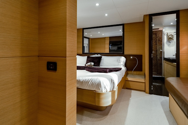 Pershing-64 2011-Aretecte Miami-Florida-United States-Master Stateroom Entry-1813484