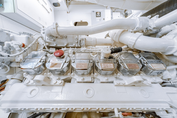 Pershing-64 2011-Aretecte Miami-Florida-United States-Engine Room-1813541