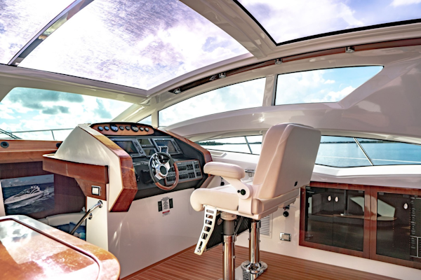 Savannah-54 2011-INVERSE ENTROPY Fort Lauderdale-Florida-United States-Retractable section of hardtop over helm area-1868602