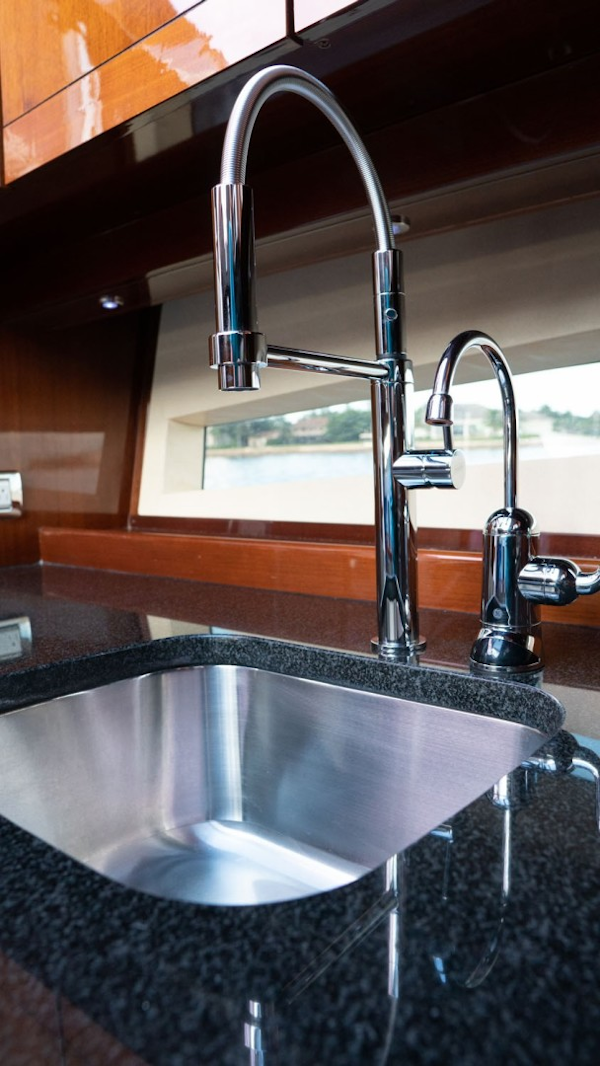 Savannah-54 2011-INVERSE ENTROPY Fort Lauderdale-Florida-United States-Stainless-steel sink with hot / cold water-1868619