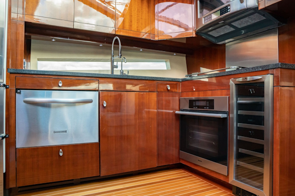 Savannah-54 2011-INVERSE ENTROPY Fort Lauderdale-Florida-United States-Galley -Sub-Zero refrigerator with icemaker and 2 freezer drawers-1868617