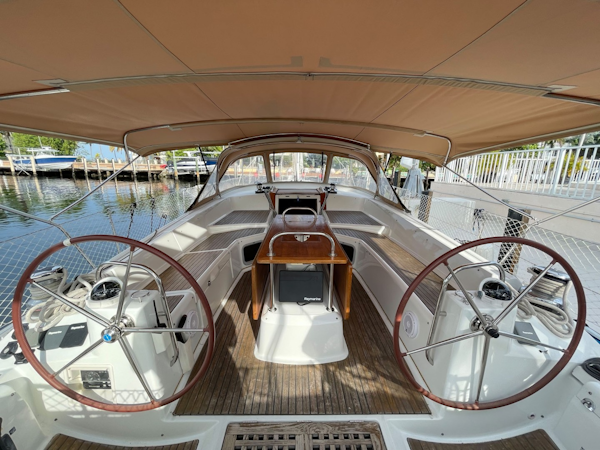 Jeanneau-53 2010 -Key Largo-Florida-United States-Dual Helm, 2 Stainless Steel Wheels with Leather Cover-1818175