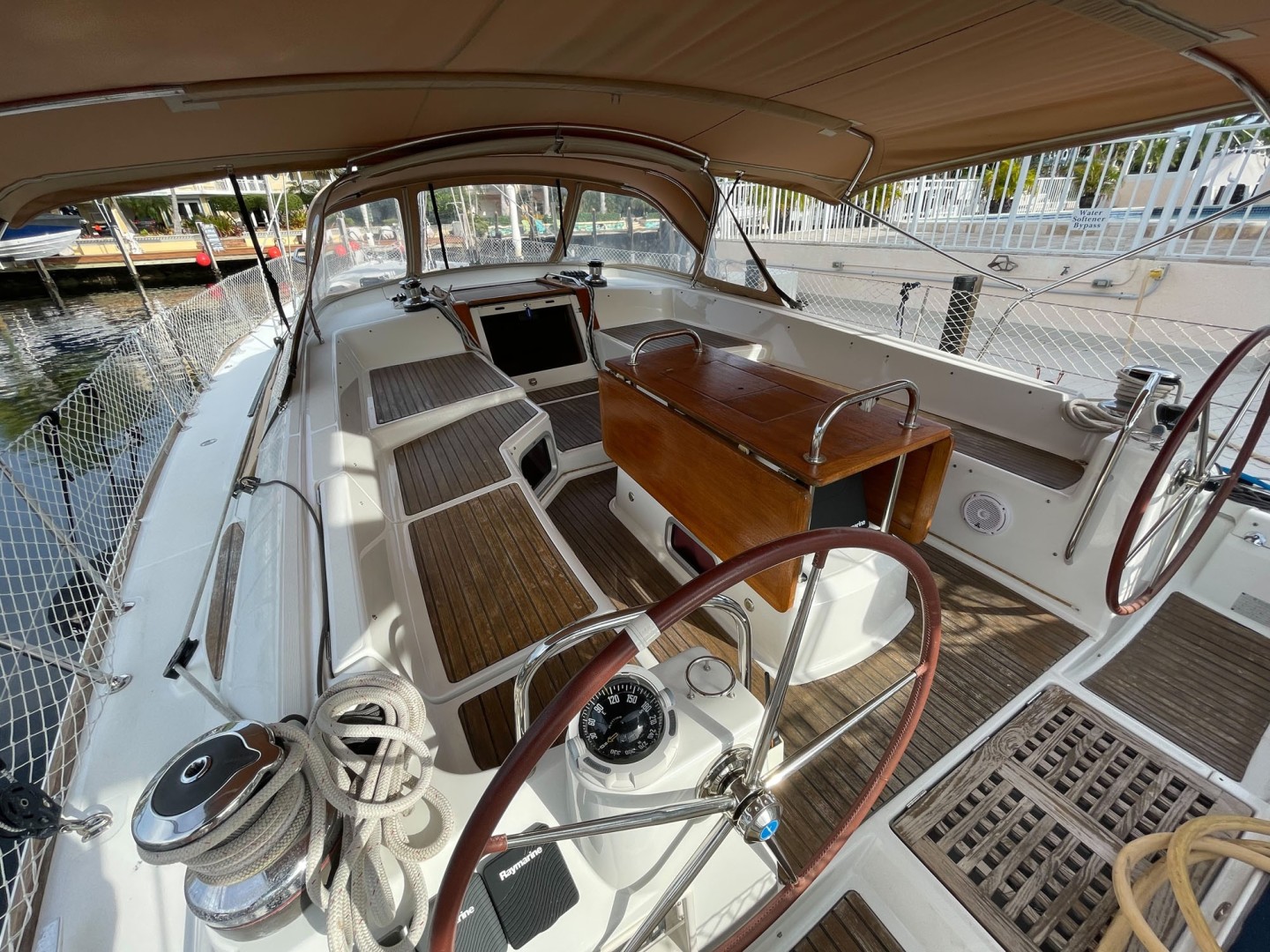 Jeanneau-53 2010 -Key Largo-Florida-United States-Cockpit Table-1818176 | Thumbnail