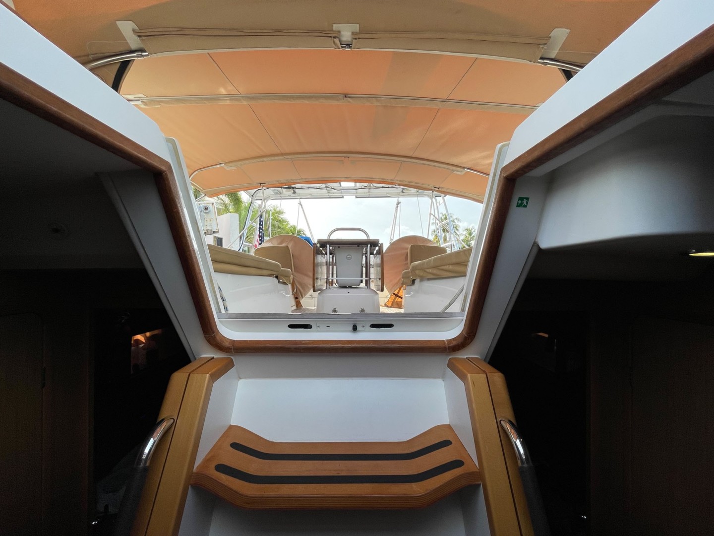 Jeanneau-53 2010 -Key Largo-Florida-United States-Companionway to Cockpit-1818196 | Thumbnail