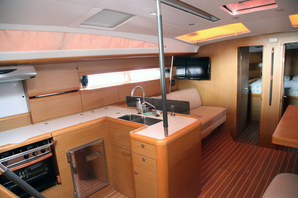 Jeanneau-53 2010 -Key Largo-Florida-United States-Galley is to Aft Port-1818184